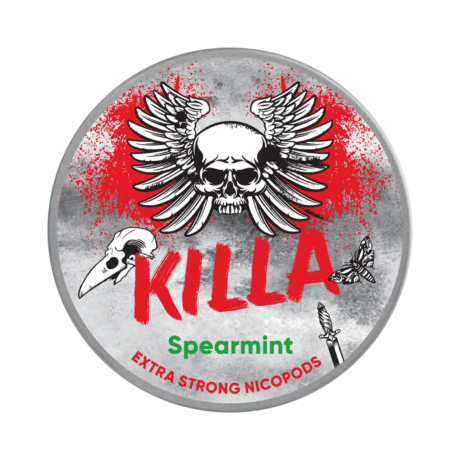 Rich results on Google's SERP when searching for 'KILLA Spearmint Extra Strong'